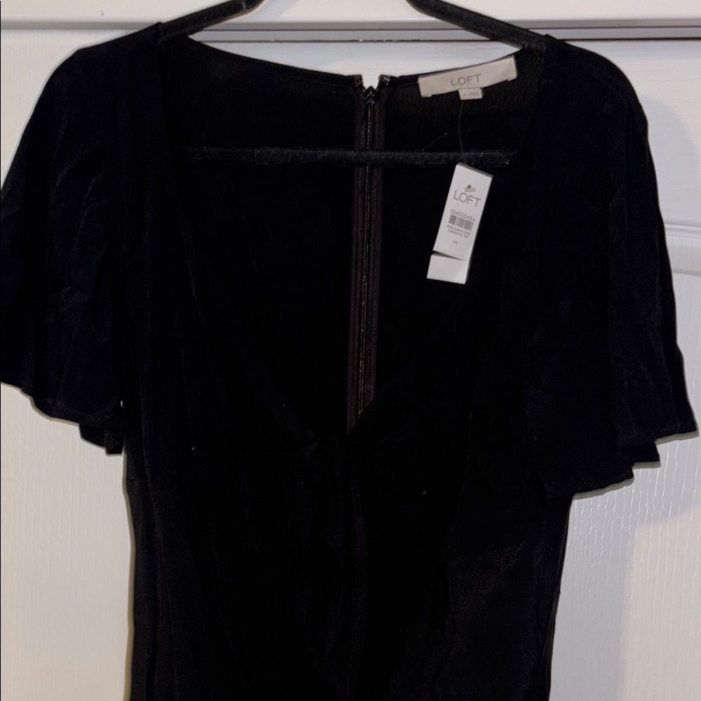 LOFT Black Dress